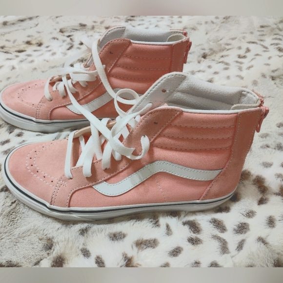 Pink Vans High tops (Never Worn) - Picture 9 of 10